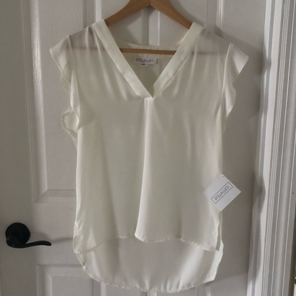 STELLA LUCE BLOUSE SZ S NWT - Picture 1 of 7